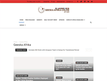 Tablet Screenshot of geeskaafrika.com